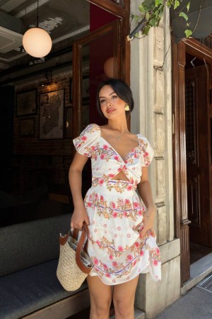 216539 patterned DRESS