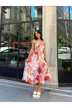 216541 patterned DRESS