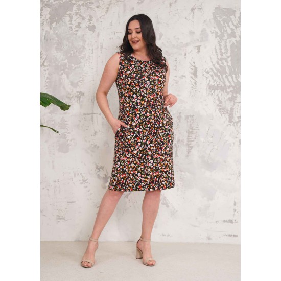 216625 patterned DRESS