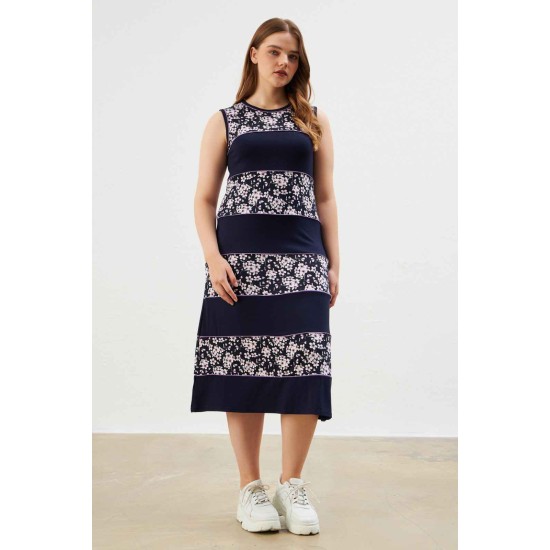 216628 patterned DRESS