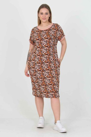 216630 patterned DRESS