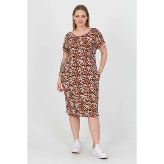 216630 patterned DRESS