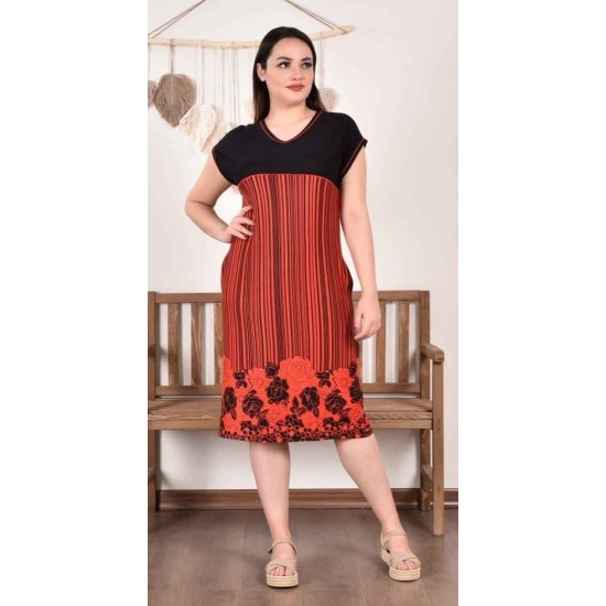 216637 patterned DRESS