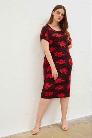 216645 patterned DRESS