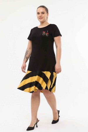 216648 patterned DRESS