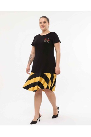 216648 patterned DRESS