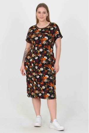 216656 patterned DRESS