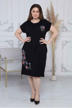 216661 TOPTAN DESENLİ ELBİSE