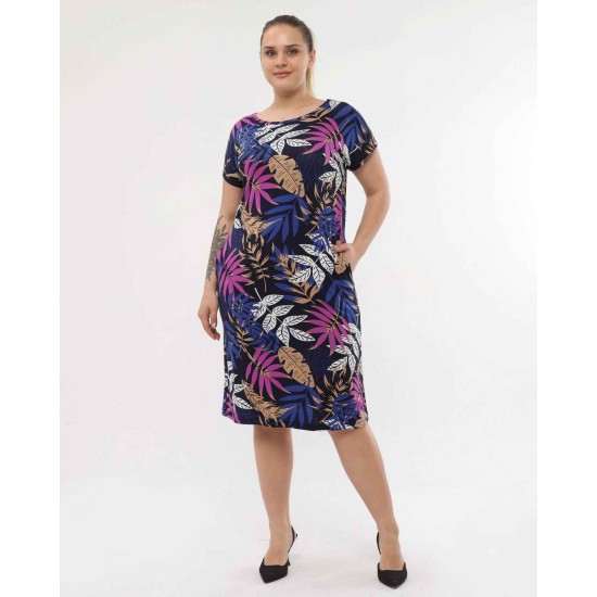 216672 patterned DRESS