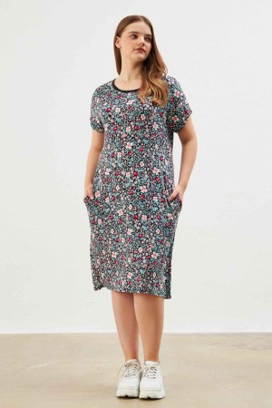 216675 patterned DRESS