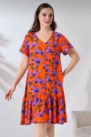 216784 patterned DRESS