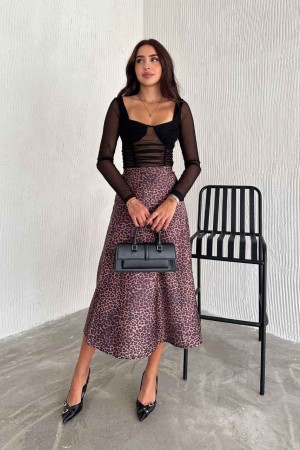 217173 patterned SKIRT