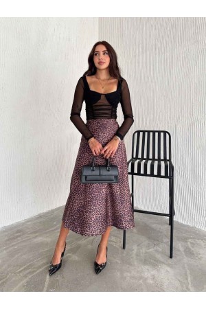 217173 TOPTAN DESENLİ ETEK