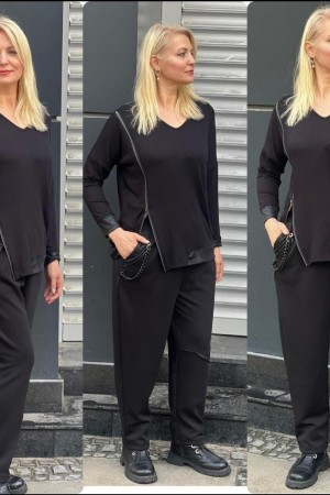 217180 black BLOUSE