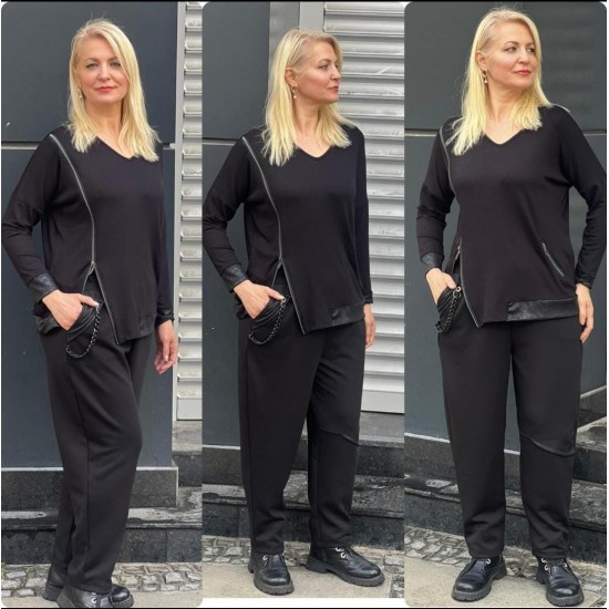 217180 black BLOUSE