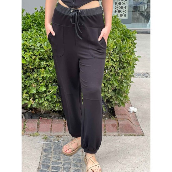 217181 TOPTAN SİYAH PANTOLON