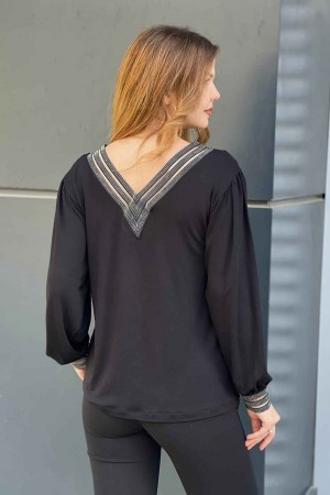 217187 black BLOUSE