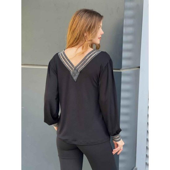 217187 black BLOUSE