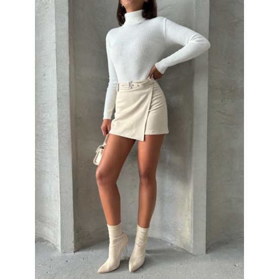 217225 beige SKIRT