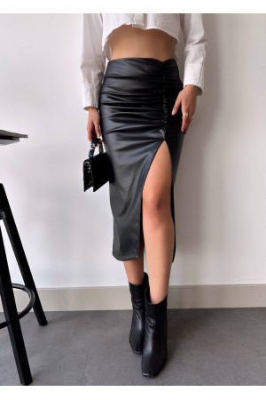 217229 TOPTAN SİYAH ETEK