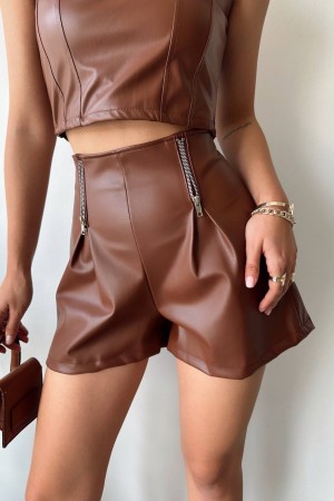 217345 coffee SHORTS