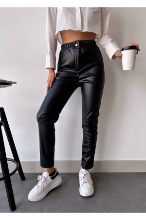 217346 TOPTAN SİYAH PANTOLON