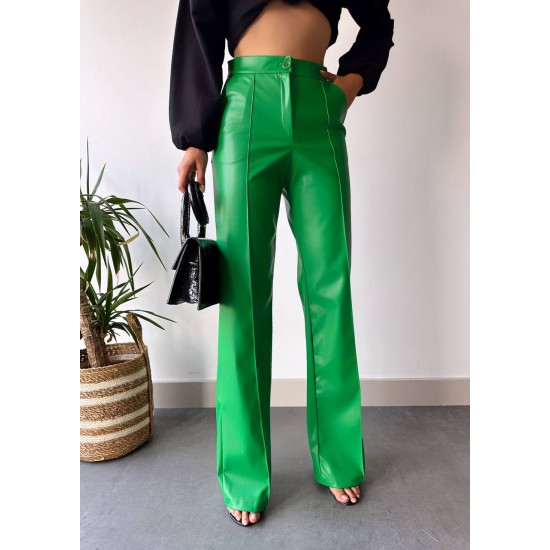 217358 TOPTAN YEŞİL PANTOLON