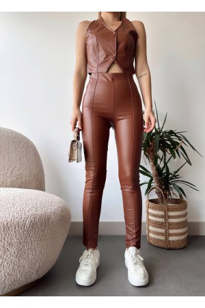 217365 TOPTAN KAHVE PANTOLON