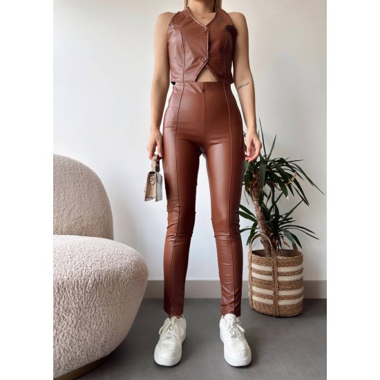 217365 TOPTAN KAHVE PANTOLON