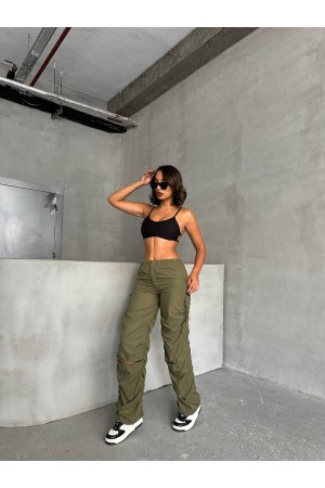 217374 TOPTAN HAKİ PANTOLON