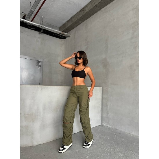 217374 TOPTAN HAKİ PANTOLON