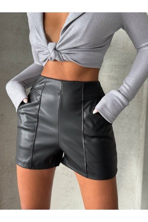 217383 TOPTAN SİYAH ŞORT