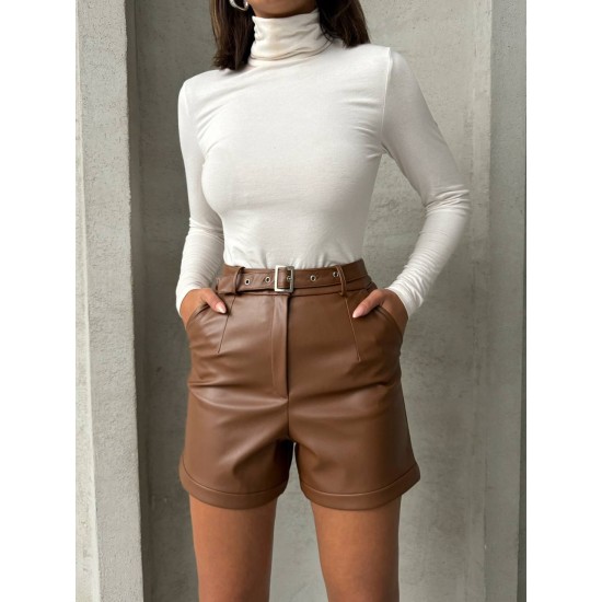 217389 coffee SHORTS