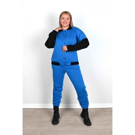 217408 blue Track suitcase