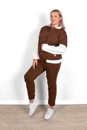 217409 coffee Track suitcase