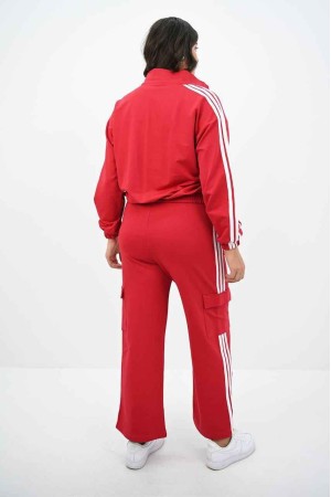 217414 TOPTAN KIRMIZI EŞOFMAN TAKIM