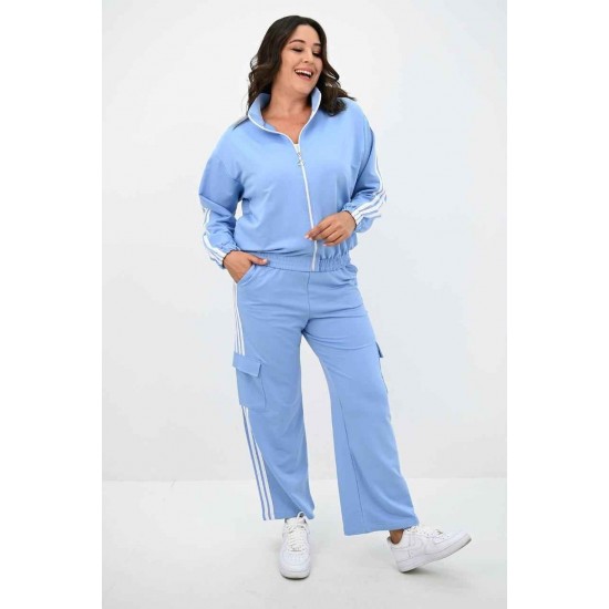 217416 bebe blue Track suitcase