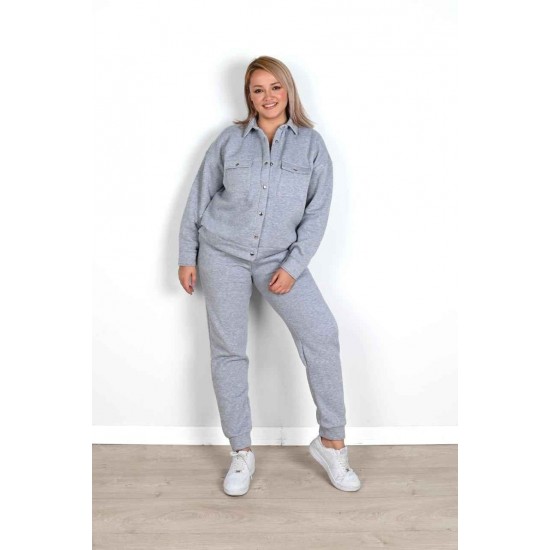 217421 Grey Track suitcase