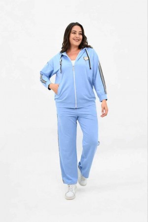 217439 bebe blue Track suitcase