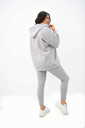 217448 TOPTAN GRİ EŞOFMAN TAKIM