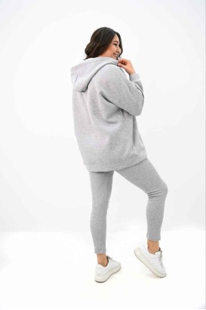 217448 TOPTAN GRİ EŞOFMAN TAKIM