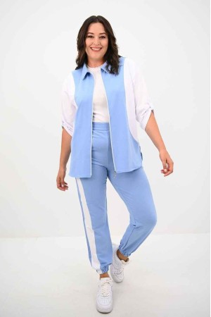 217464 bebe blue Track suitcase