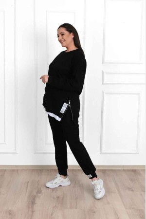 217465 TOPTAN SİYAH EŞOFMAN TAKIM