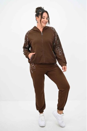 217474 TOPTAN KAHVE EŞOFMAN TAKIM