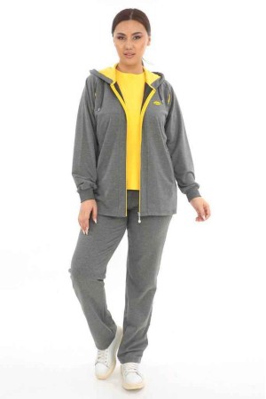 217506 TOPTAN SİYAH EŞOFMAN TAKIM