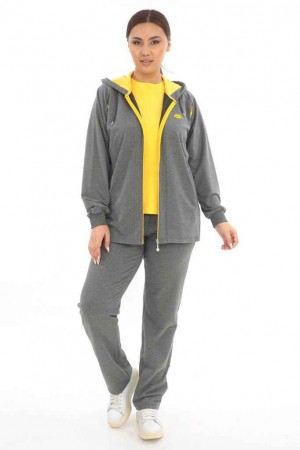 217506 TOPTAN SİYAH EŞOFMAN TAKIM