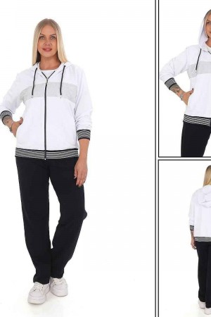 217518 TOPTAN BEYAZ EŞOFMAN TAKIM