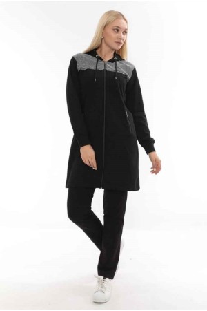 217520 TOPTAN SİYAH EŞOFMAN TAKIM