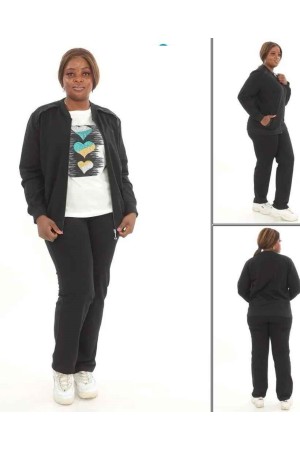 217521 TOPTAN SİYAH EŞOFMAN TAKIM