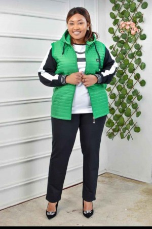 217524 TOPTAN YEŞİL EŞOFMAN TAKIM